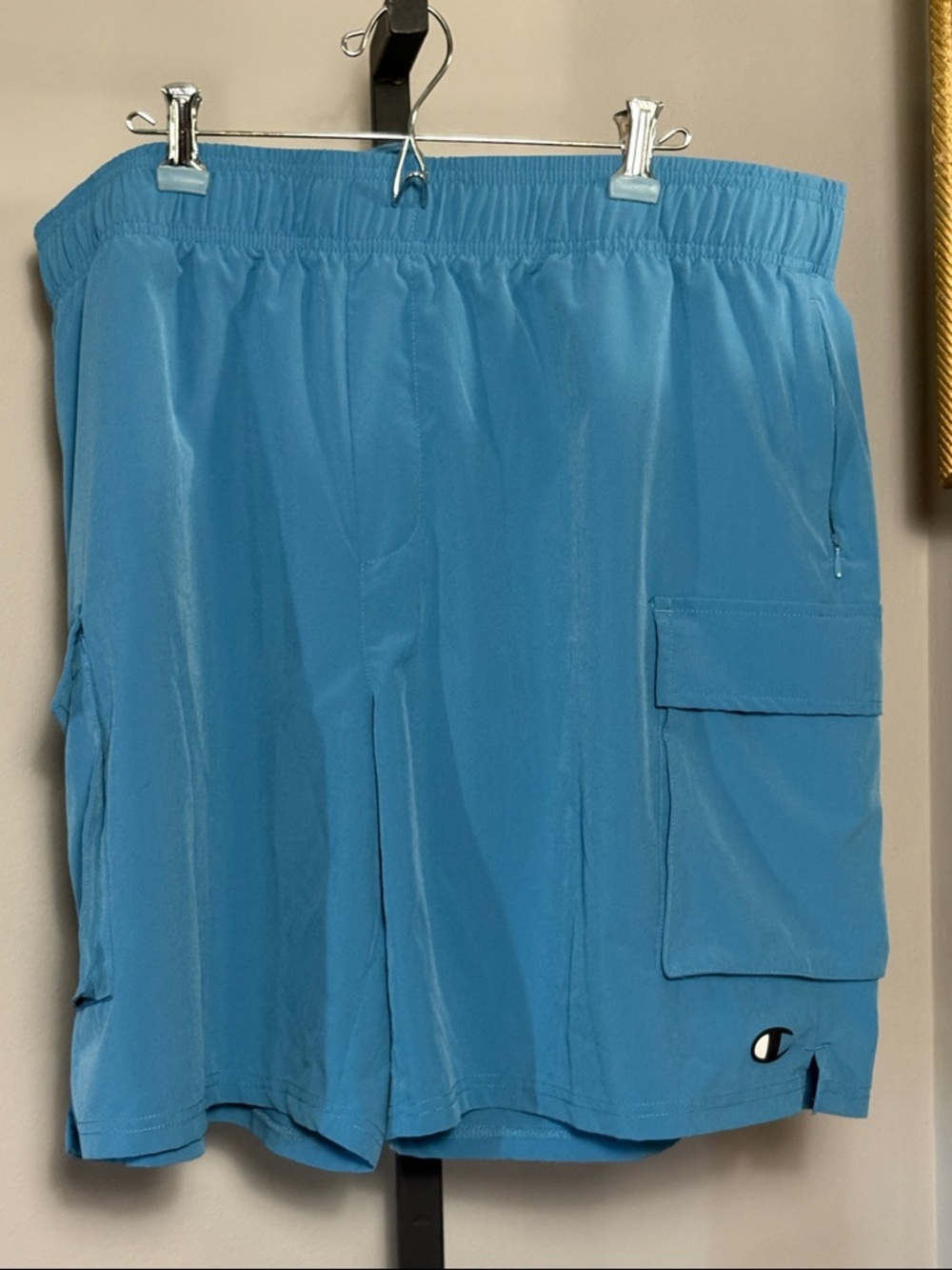 Champion XXL Blue Cargo Swim Shorts